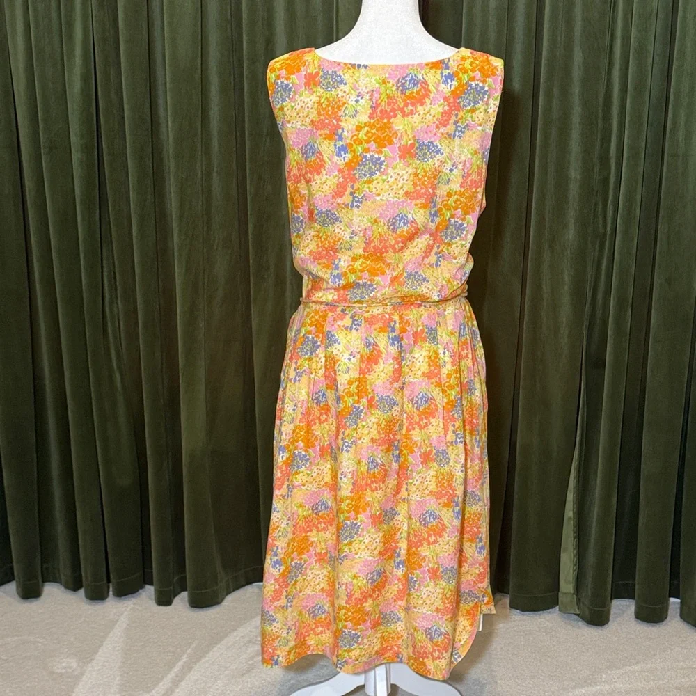 Talbots Multicolor Floral Dress - Picture 6 of 6